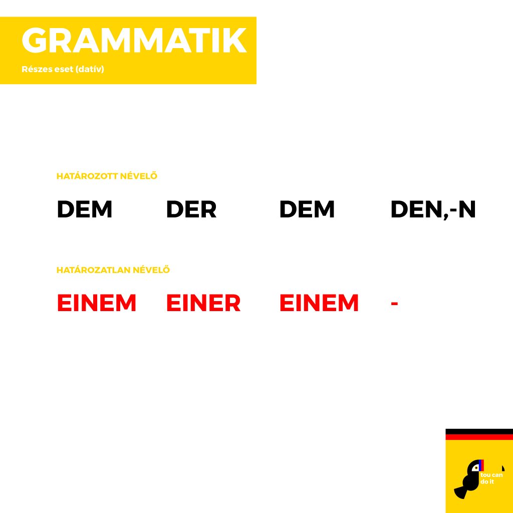 német vegyes melléknévragozás